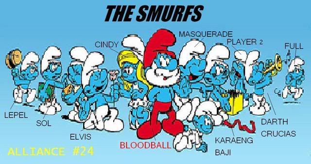 bannerno8.jpg: Smurfs 